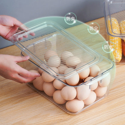 Kitchen Storage Refrigerator Fresh-Keeping Freezer Storage Box