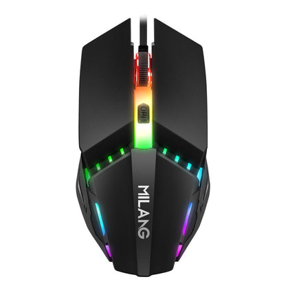 Wired mouse USB illuminated Gaming