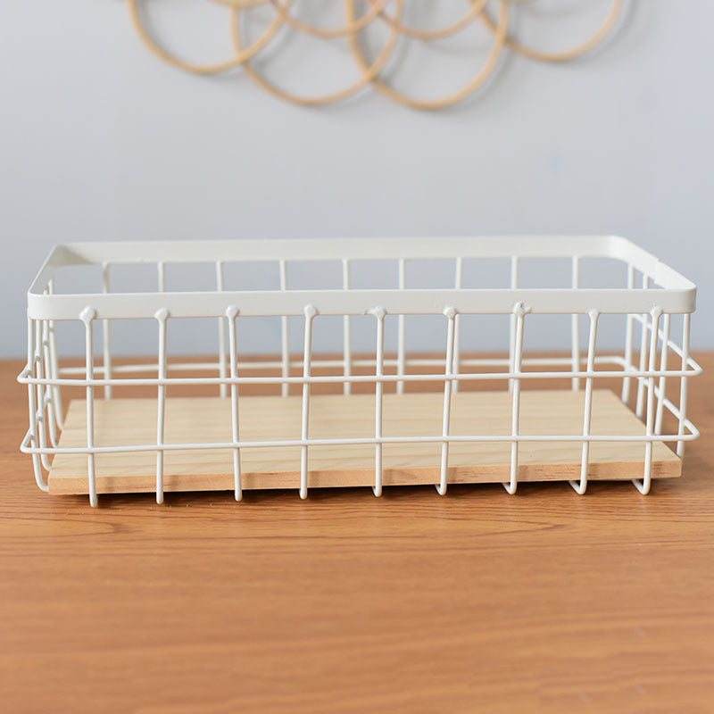 Iron Wall Hanging Storage Basket