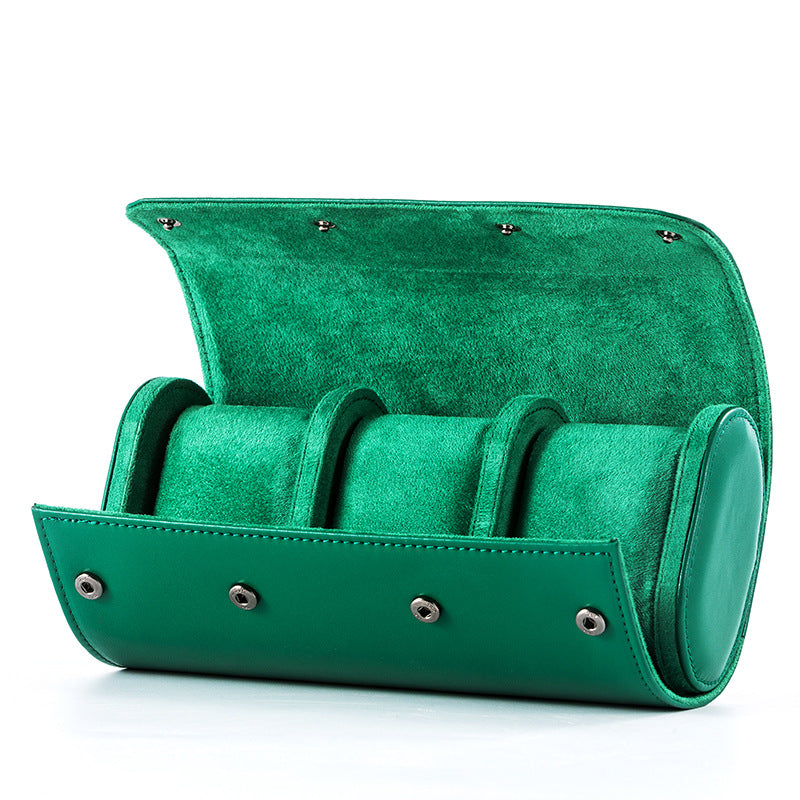 Leather Watch Storage Box Colour Portable Watch Bag Bracelet Jewellery Watch Box