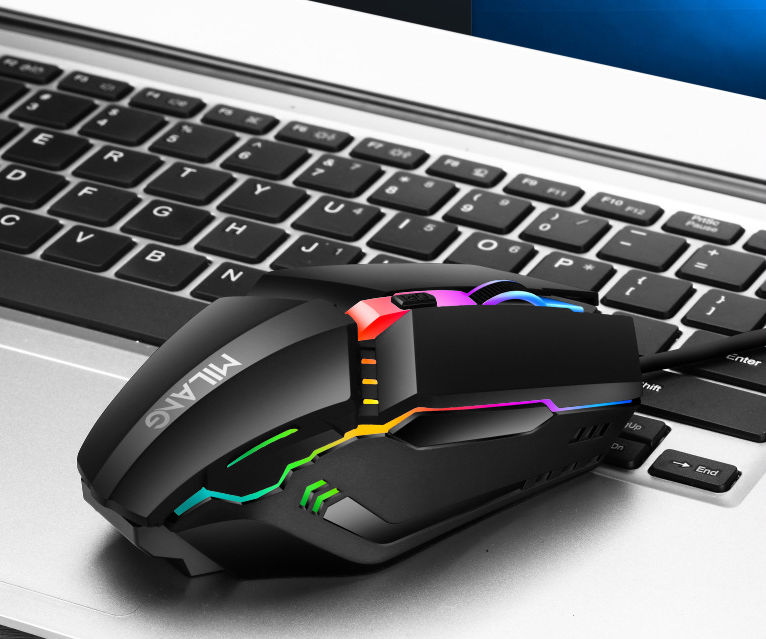 Wired mouse USB illuminated Gaming