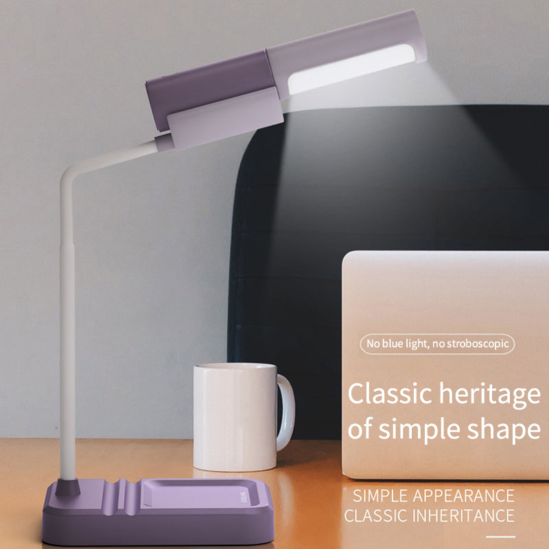 New LED Simple Eye Protection Desk Lamp USB Rechargeable