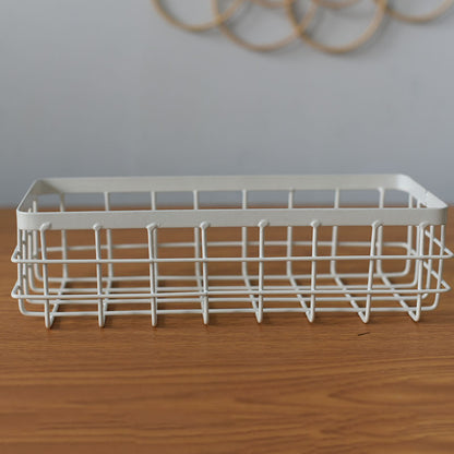 Iron Wall Hanging Storage Basket