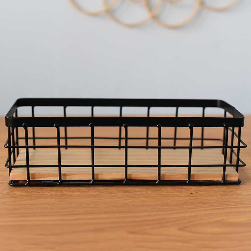 Iron Wall Hanging Storage Basket