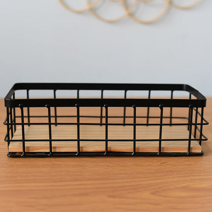 Iron Wall Hanging Storage Basket