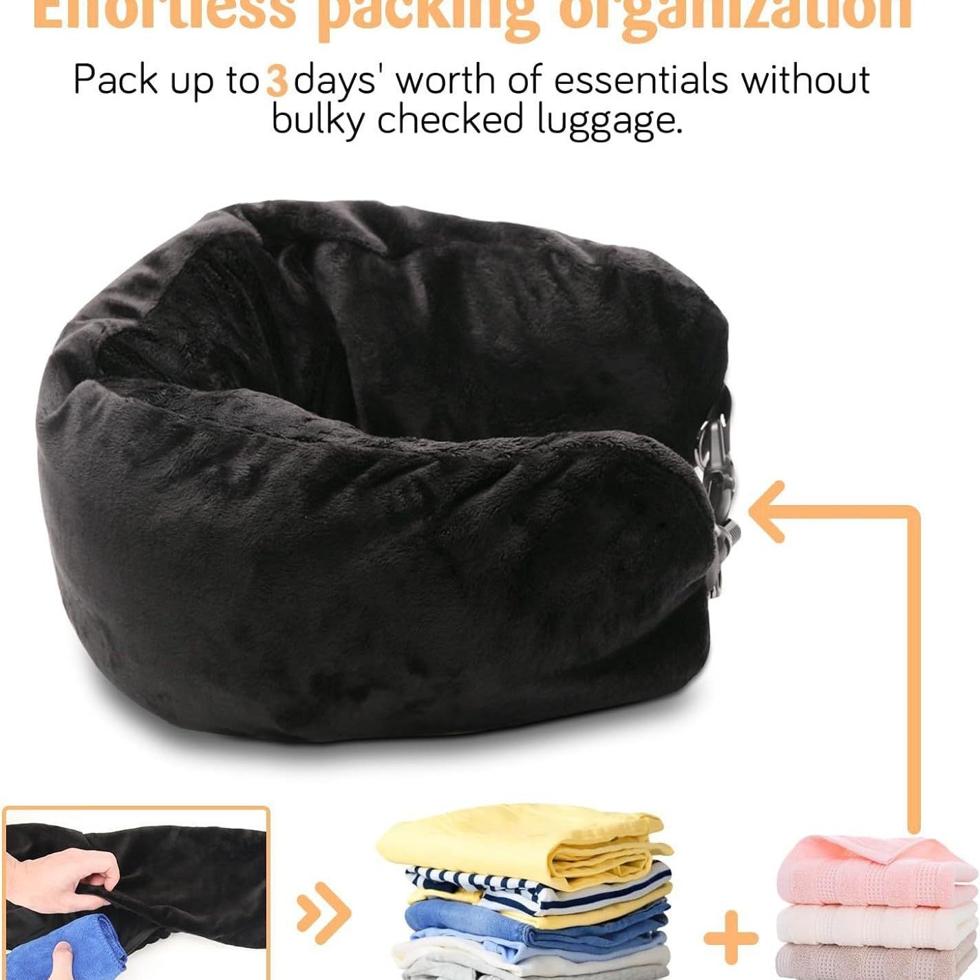 Travel Pillow That Doubles as Storage – Comfort Meets Convenience