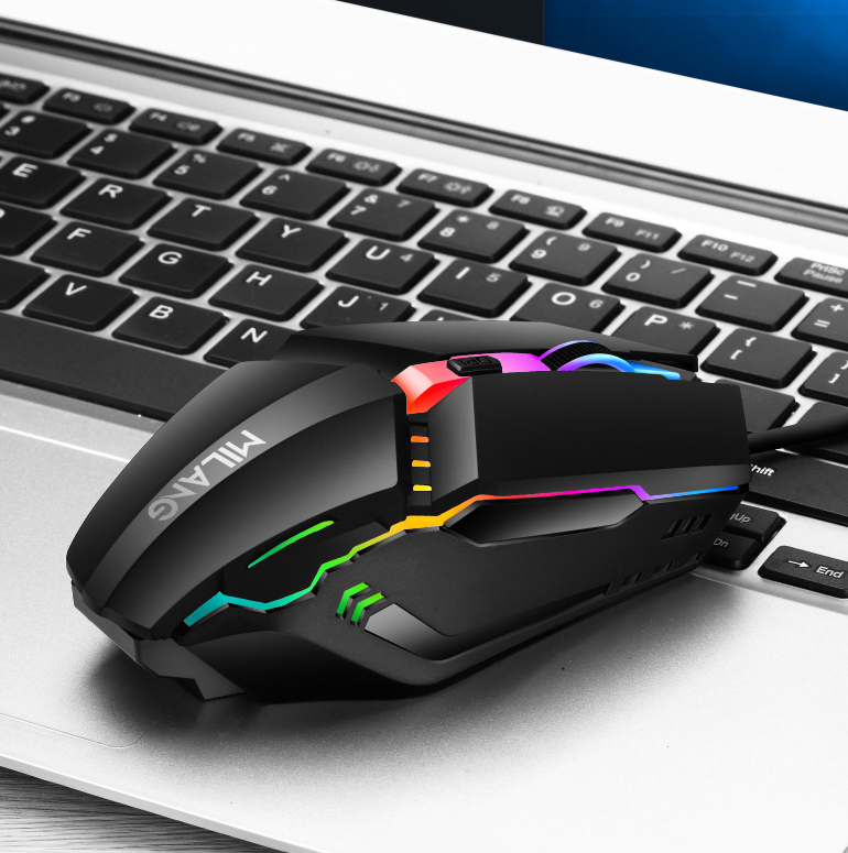 Wired mouse USB illuminated Gaming