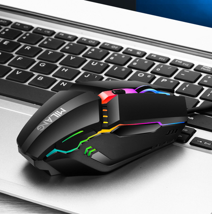 Wired mouse USB illuminated Gaming