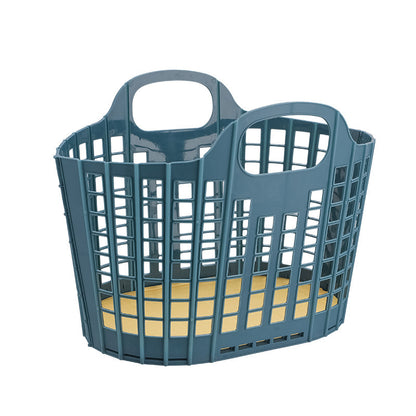 Foldable Portable Storage Basket – Multipurpose Organizer for Laundry, Groceries, and More