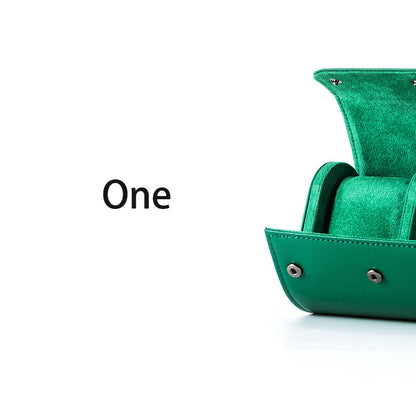 Leather Watch Storage Box Colour Portable Watch Bag Bracelet Jewellery Watch Box