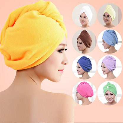 Super Absorbent Microfiber Hair Dry Cap – Quick Drying for Effortless Hair Care