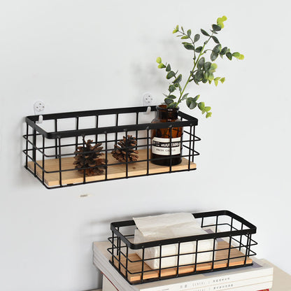 Iron Wall Hanging Storage Basket