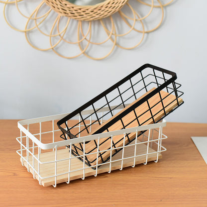 Iron Wall Hanging Storage Basket