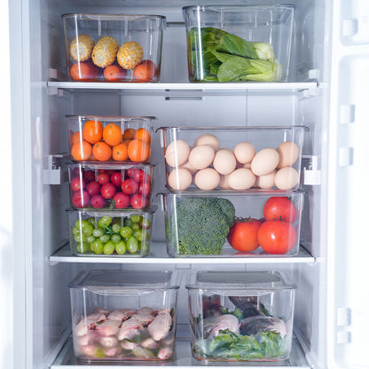 Kitchen Storage Refrigerator Fresh-Keeping Freezer Storage Box