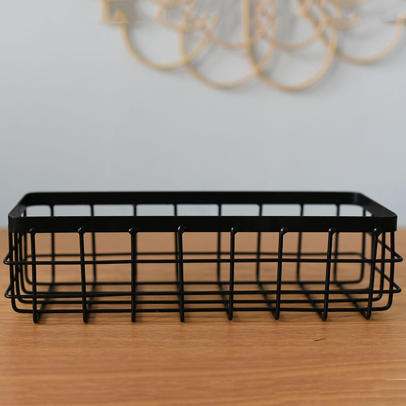 Iron Wall Hanging Storage Basket