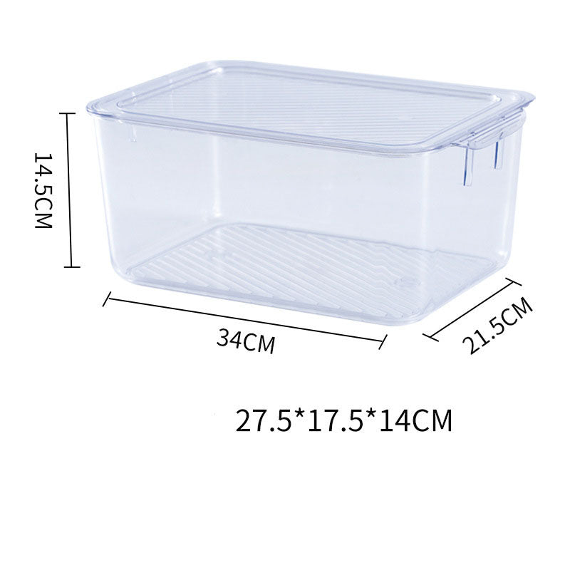Kitchen Storage Refrigerator Fresh-Keeping Freezer Storage Box