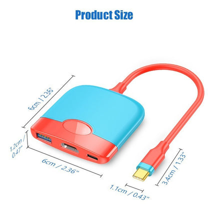 Suitable for Nintendo Type-C three in one docking station