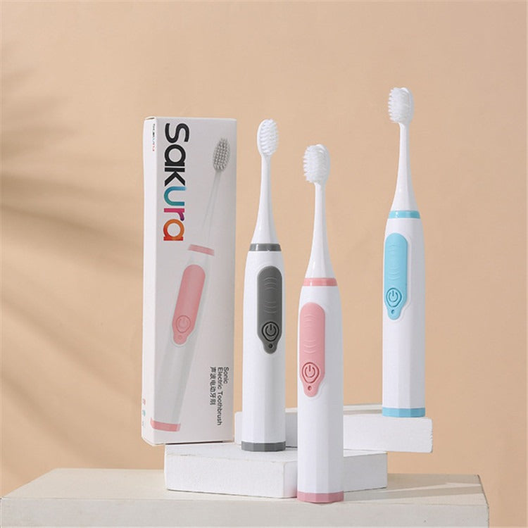 Three Colour Acoustic Electric Toothbrush