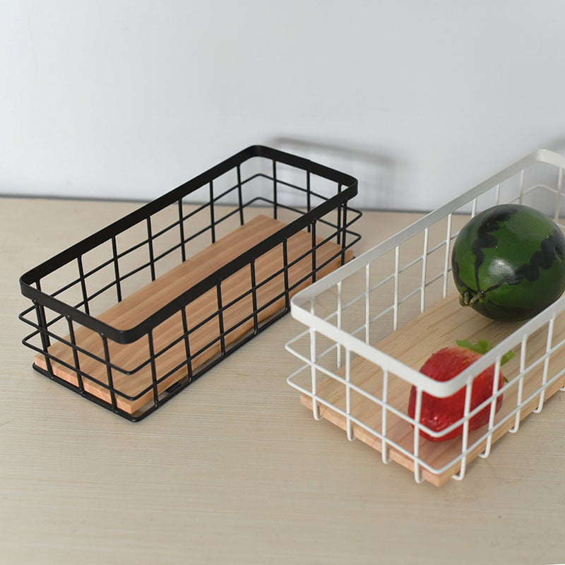 Iron Wall Hanging Storage Basket